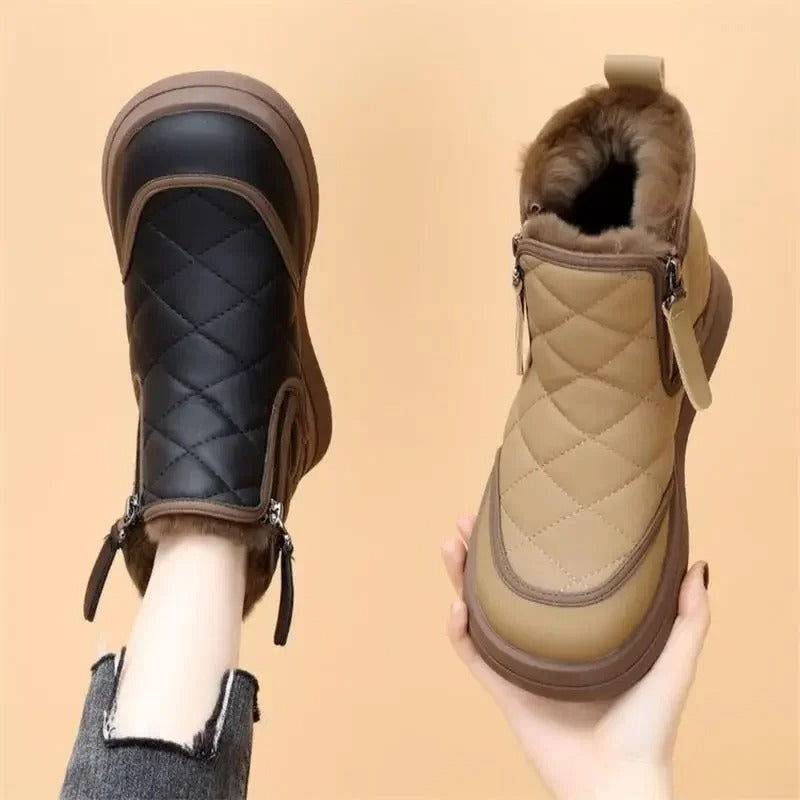 Solenoir™ Warm Lined - Winter Barefoot Shoes
