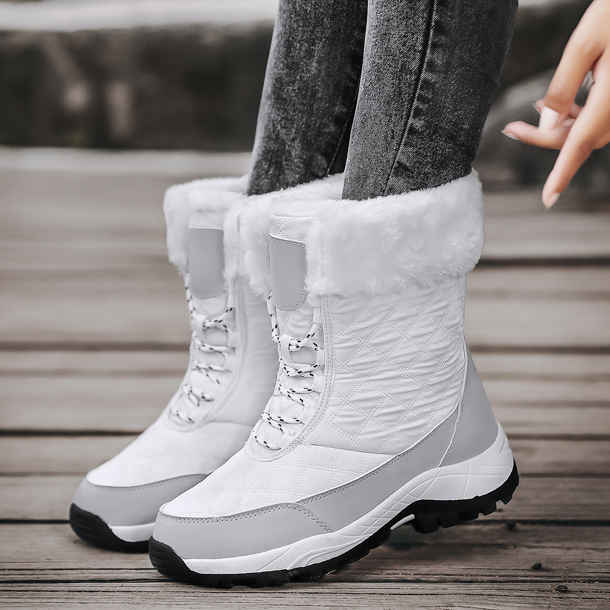 Solenoir™ Winterwalks - Winter Barefoot Boots With Warm Fleece